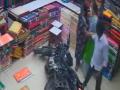 तेज रफ्तार में कपड़े की दुकान में घूसा मोटरसाइकिल, बाल-बाल बचे ग्राहक; सीसीटीवी में कैद हुआ पूरा वाकया - Hindi News | a bike was robbed in clothing store in telangana incident was captured in cctv | Latest weird News at Lokmatnews.in