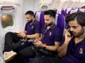 KKR IPL 2024: जाना था कोलकाता, पहुंच गए बनारस, केकेआर खिलाड़ी की तस्वीरें वायरल - Hindi News | IPL 2024 KKR spend night in Varanasi after flight fails to land in rain-hit Kolkata charter flight from Lucknow to Kolkata diverted | Latest cricket News at Lokmatnews.in