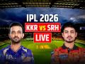 KKR vs SRH Highlights: सनराइजर्स हैदराबाद 65 रनों से जीता, 161 पर ऑलआउट हुई केकेआर... - Hindi News | KKR vs SRH Live Score Ipl 2026 Kolkata Knight Riders vs Sunrisers Hyderabad Live Match at Kolkata Eden Gardens Cricket Stadium | Latest cricket News at Lokmatnews.in