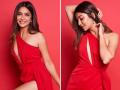 Kriti Kharbanda : लाल ड्रेसमध्ये कृती खरबंदा फ्लॉन्ट केली फिगर, फोटो व्हायरल - Marathi News | Kriti Kharbanda flaunts curvy figure in red dress people were injured after seeing the picture | Latest filmy Photos at Lokmat.com