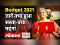 Budget 2021: महंगी होगी शराब, जानें क्या हुआ सस्ता-क्या महंगा - Hindi News | budget 2021 cheaper expensive complete items list | Latest india Videos at Lokmatnews.in