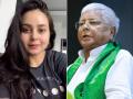 Lalu Prasad’s daughter Rohini Acharya on kidney donation: ‘It’s just a small chunk of flesh that I wish to give away to my father’ - Hindi News | Lalu Prasad’s daughter Rohini Acharya on kidney donation: ‘It’s just a small chunk of flesh that I wish to give away to my father’ | Latest national Photos at Lokmattimes.com