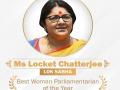 Lokmat Parliamentary Awards: भाजपा सांसद लॉकेट चटर्जी को 'वर्ष की सर्वश्रेष्ठ महिला सांसद' का मिला लोकमत पार्लियामेंट्री अवॉर्ड्स-2022 पुरस्कार - Hindi News | Lokmat Parliamentary Awards BJP MP Locket Chatarjee win Best Woman Parliamentarian of the Year award | Latest india News at Lokmatnews.in
