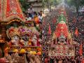 Jagannath Rath Yatra 2025: आज से भगवान जगन्नाथ की रथयात्रा शुरू, पुरी में उमड़ी भक्तों की भीड़; पीएम मोदी और राष्ट्रपति ने दी शुभकामनाएं - Hindi News | Jagannath Rath Yatra 2025 starts from today crowd of devotees gathered in Puri PM Narendra Modi and President Draupadi Murmu gave best wishes | Latest spirituality News at Lokmatnews.in