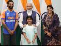 Ravindra Jadeja Joins BJP: रविंद्र जडेजा भाजपा में हुए शामिल, विधायक पत्नी ने शेयर की फोटो - Hindi News | | Latest cricket News at Lokmatnews.in