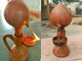 Chhattisgarh potter makes unique Diwali Magic Lamps that burns for 24 hours - Hindi News | Chhattisgarh potter makes unique Diwali Magic Lamps that burns for 24 hours | Latest national Photos at Lokmattimes.com