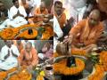 MahaShivratri: महादेव की भक्ति में लीन CM योगी आदित्यनाथ, महाशिवरात्रि के अवसर पर भरोहिया शिव मंदिर में की पूजा-अर्चना - Hindi News | MahaShivratri CM Yogi Adityanath Offers Prayers at bharohia shiv temple in gorakhpur see pics | Latest india Photos at Lokmatnews.in