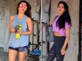 मलाइका अरोड़ा और जाह्नवी कपूर का हॉट हुआ जिम के बाहर स्पॉट, तस्वीरें देखते रह जाएंगे आप - Hindi News | Pics: Malaika Arora and Janhvi Kapoor hot, sexy and bold look spotted at Pilates gym in khar | Latest bollywood Photos at Lokmatnews.in