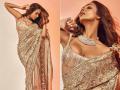 मलाइका अरोड़ा ने साड़ी में शेयर की खूबसूरत तस्वीरें, देखें एक्ट्रेस का स्टाइलिश अंदाज - Hindi News | Malaika Arora Sizzling Saree Look From Bigg Boss OTT premiere photos goes viral | Latest bollywood Photos at Lokmatnews.in