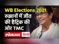 West Bengal Elections 2021:रुझानों में TMC आगे, नंदीग्राम में Mamata Banerjee पीछे - Hindi News | West Bengal Elections 2021 TMC mamata Banerjee | Latest politics Videos at Lokmatnews.in