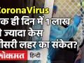 CORONAVIRUS: America में एक ही दिन में एक लाख से ज्यादा Covid19 Case, तीसरी लहर का संकेत? - Hindi News | CORONAVIRUS: America Covid19 Case third wave | Latest world Videos at Lokmatnews.in