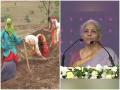 MGNREGA: पिछले 8 सालों में केंद्र ने खर्च किए 5 लाख करोड़ रुपए- बोलीं वित्त मंत्री निर्मला सीतारमण - Hindi News | MGNREGA Center spent Rs 5 lakh crore in last 8 years said Finance Minister Nirmala Sitharaman pm modi nda upa govt | Latest india News at Lokmatnews.in