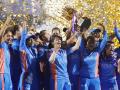 Womens Premier League 2023: मुंबई इंडियंस चैंपियन, जानें किस खिलाड़ी ने पर्पल और ऑरेंज कैप पर किया कब्जा, देखें पुरस्कारों की लिस्ट - Hindi News | Womens Premier League 2023 Harmanpreet Kaur Mumbai Indians won 7 wkts Hayley Matthews claims Purple Cap. Meg Lanning wins Orange Cap see list | Latest cricket News at Lokmatnews.in