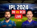 MI vs RCB Highlights: मुंबई इंडियंस 7 विकेट से जीता - Hindi News | MI vs RCB Live Score IPL 2024 Match 25 Mumbai Indians vs Royal Challengers Bengaluru Live Scorecard Today Match in Wankhede Stadium Mumbai | Latest cricket News at Lokmatnews.in