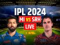 MI Vs SRH Highlights: मुंबई इंडियंस 7 विकेट से जीता - Hindi News | MI Vs SRH Live Score Mumbai Indians vs Sunrisers Hyderabad Live Match at Wankhede Stadium in Mumbai | Latest cricket News at Lokmatnews.in