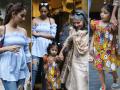 Pics: मीरा राजपूत मम्मी और बेटी मीशा संग लंच के बाद आईं नजर - Hindi News | Pics: Shahid Kapoor Wife Mira Rajput with her mother and Daughter Misha Snapped in bandra | Latest bollywood Photos at Lokmatnews.in