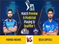 MI vs DC Qualifier 1 Playing11 Prediction: मुंबई को हरा पहली बार फाइनल में पहुंचना चाहेगी दिल्ली, जानें संभावित प्लेइंग इलेवन - Hindi News | Mumbai Indians vs Delhi Capitals Probable XI, Fantasy Playing Tips know here playing 11 updates | Latest cricket News at Lokmatnews.in