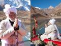 Narendra Modi Parvati Kund: प्रधानमंत्री मोदी ने पार्वती कुंड में की पूजा अर्चना, उत्तराखंड दौरे पर हैं पीएम - Hindi News | Narendra Modi pooja at Parvati Kund Pithoragarh Uttarakhand photos viral | Latest india Photos at Lokmatnews.in