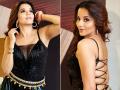 Actress Monalisa share pictures in black body fit dress, see pics - Hindi News | Actress Monalisa share pictures in black body fit dress, see pics | Latest entertainment Photos at Lokmattimes.com