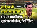 वर्ल्ड कप में सबसे ज्यादा विकेट लेने वाले 5 गेंदबाज, टॉप पर ऑस्ट्रेलिया, दूसरे पर श्रीलंका, देखें लिस्ट - Hindi News | Most Wickets in World Cup 5 Highest Wicket-Taker in World Cup History | Latest cricket Photos at Lokmatnews.in