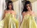 मौनी रॉय ने येलो कलर के गाउन में लगाया ग्लैमर का तड़का, देखे तस्वीरें - Hindi News | Mouni Roy added glamor to the yellow color gown see pictures | Latest bollywood Photos at Lokmatnews.in