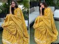 मौनी रॉयने ट्रेडिशनल लूकमध्ये शेअर केले फोटो, फोटो पाहून चाहते झाले फिदा - Marathi News | Mouni Roy shared latest photos in yellow dress images goes viral on social media | Latest filmy Photos at Lokmat.com