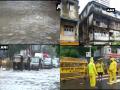 Pics: मुंबई में मूसलाधार बारिश, पानी से लबालब सड़कें और अंडर पास, ग्रांट रोड पर मकान का एक हिस्सा ढहा - Hindi News | Pics of rains in Mumbai waterlogged roads and under passes, demolished a part of the house on Grant Road | Latest maharashtra Photos at Lokmatnews.in