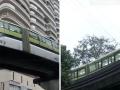 मोनोरेल बीच रास्ते में ही रुकी, सवार 17 यात्रियों को निकाला, देखिए वीडियो - Hindi News | watch Mumbai Monorail Stuck Near Wadala After Rake Breakdown Amid Heavy Rains Technical Glitch 17 Passengers Rescued 2nd Incident In A Month Videos | Latest india News at Lokmatnews.in