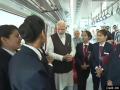 Namo Bharat Rapid Rail: पीएम मोदी ने 'नमो भारत रैपिड रेल' का किया उद्घाटन, स्कूली बच्चों के साथ किया सफर - Hindi News | Narendra Modi Inaugurated india's 1st rapid rail regional rapid transit system rrts sahibabad duhai | Latest india Photos at Lokmatnews.in