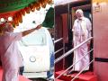 Prime Minister Narendra Modi flags off Vande Bharat Express in Thiruvananthapuram - Hindi News | Prime Minister Narendra Modi flags off Vande Bharat Express in Thiruvananthapuram | Latest national Photos at Lokmattimes.com