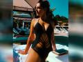 Photos: नरगिस फाखरी ने ब्लैक मोनोकिनी में दिखाया अपना हॉट अवतार - Hindi News | Nargis Fakhri black monokini pics goes viral on social media, view her hot photos | Latest hot-sexy Photos at Lokmatnews.in
