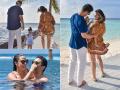 PHOTOS: नेहा धुपिया पती अंगद बेदी आणि मुलीसोबत मालदीवमध्ये फुल ऑन करतेय धमाल - Marathi News | Neha dhupia angad bedi maldives vacation photos | Latest filmy Photos at Lokmat.com