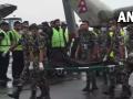 Nepal plane crash: विमान दुर्घटना में मारे गए चार भारतीयों सहित सभी 22 लोगों के शवों को काठमांडू लाया, पोस्टमार्टम के बाद परिजनों को सौंपा - Hindi News | Nepal plane crash All 22 bodies and flight data recorder- cockpit voice recorder retrieved crash site postmortem Tek Nath Sitaula, Spox, Kathmandu Airport | Latest world News at Lokmatnews.in