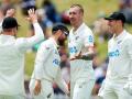New Zealand vs West Indies, 2nd Test: कंधे में चोट लगने से पहले कमाल की गेंदबाजी, 32 रन देकर 4 विकेट, 205 पर ढेर वेस्टइंडीज, 181 रन पीछे न्यूजीलैंड, हाथ में 10 विकेट - Hindi News | New Zealand vs West Indies, 2nd Test WI 205 NZ 24 New Zealand trail by 181 runs Blair Tickner 16 overs 32 runs 4 wickets | Latest cricket News at Lokmatnews.in