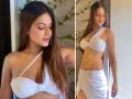 Nia Sharma flaunts her sexy figure in a white bralette - Hindi News | Nia Sharma flaunts her sexy figure in a white bralette | Latest entertainment Photos at Lokmattimes.com
