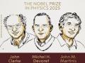 Nobel Prize in Physics 2025: जॉन क्लार्क, मिशेल डेवोरेट और जॉन मार्टिनिस को मिलेगा इस वर्ष का भौतिकी का नोबेल पुरस्कार - Hindi News | John Clarke, Michel Devoret and John Martinis get Nobel Prize in Physics 2025 | Latest world News at Lokmatnews.in