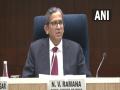 CJI एनवी रमण ने फिर मीडिया को दी नसीहत, कहा- खुद को ईमानदार पत्रकारिता तक सीमित रखे - Hindi News | CJI NV Raman again gave advice to the media, says keep the media limited to honest journalism | Latest india News at Lokmatnews.in