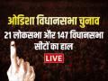 Odisha Election Results: 24 साल बाद सत्ता से बाहर नवीन पटनायक!, ओडिशा में भाजपा की सरकार - Hindi News | Odisha Vidhan Sabha Results 2024 LIVE 21 Lok Sabha and 147 Vidhan Sabha Seats Result Live Updates | Latest india News at Lokmatnews.in