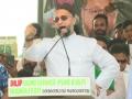 यूपी : AIMIM प्रमुख ओवैसी ने कार्यक्रम के दौरान कोविड नियमों का किया उल्लंघन, भड़काऊ भाषण देने के आरोप में मामला दर्ज - Hindi News | Aimim chief owaisi booked for inflammatory speech in ups barabanki flouting covid 19 guidelines | Latest india News at Lokmatnews.in