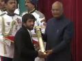 Padma Awards: राष्ट्रपति ने बजरंग पूनिया को पद्मश्री से नवाजा, खेल जगत की इन हस्तियों को भी मिला सम्मान - Hindi News | President Ram Nath Kovind confers Padma awards in glittering ceremony at Rashtrapati Bhawan | Latest other-sports News at Lokmatnews.in