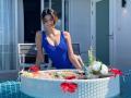Palak Tiwari turns the heat in a blue monokini as she enjoys her vacation in Maldives - Hindi News | Palak Tiwari turns the heat in a blue monokini as she enjoys her vacation in Maldives | Latest entertainment Photos at Lokmattimes.com