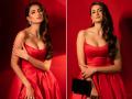 Palak Tiwari sets internet on fire with her red thigh-high dress, see pics - Hindi News | Palak Tiwari sets internet on fire with her red thigh-high dress, see pics | Latest entertainment Photos at Lokmattimes.com