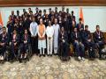 एशियन पैरा गेम्स के पदक विजेताओं से मिले पीएम मोदी, कही ये बात... - Hindi News | PM Narendra Modi meets Asian Para Games Medal winners | Latest other-sports Videos at Lokmatnews.in