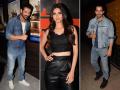Photos: 'परमाणु' स्पेशल स्क्रीनिंग में नजर आए बॉलीवुड सितारे - Hindi News | PHOTOS: John Abraham film 'Parmanu' Special Screening bollywood celebrities attend at Yash Raj Studio in Mumbai | Latest bollywood Photos at Lokmatnews.in