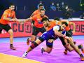 Pro Kabaddi League 2021: यू मुंबा और हरियाणा स्टीलर्स के बीच मैच 24-24 से बराबर रहा, तमिल थलाइवाज ने यूपी योद्धा को 39-33 से हराया - Hindi News | Pro Kabaddi League 2021 Tamil Thalaivas Beat UP Yoddha 39-33 U Mumba vs Haryana Steelers Ends in a Tie | Latest kabaddi News at Lokmatnews.in