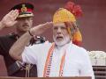 स्वतंत्रता दिवस के मौके पर पीएम मोदी ने पीला साफा पहन किया देश को संबोधित - Hindi News | PM Modi dons multi-coloured turban for Independence Day speech | Latest india News at Lokmatnews.in