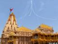PM मोदी, महापूजा और एयर शो... सोमनाथ से आईं शानदार तस्वीरें - News | PM Modi at Somnath Temple Spectacular Air Show by Surya Kiran Team in the Sky | Latest india Photos at Lokmatnews.in