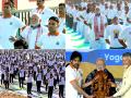 प्रधानमंत्री मोदी ने विशाखापत्तनम में 11वें अंतर्राष्ट्रीय योग दिवस में भाग लिया, देखें तस्वीरें - Hindi News | PM Modi attended the 11th International Yoga Day in Visakhapatnam, see photos | Latest india Photos at Lokmatnews.in