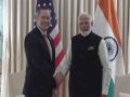 WATCH PM Modi US Visit: एनएसए माइकल वाल्ट्ज से मिले प्रधानमंत्री नरेन्द्र मोदी, मिलने पहुंचे एलन मस्क, देखें वीडियो - Hindi News | WATCH PM Modi US Visit LIVE PM Narendra Modi and US National Security Advisor Michael Waltz Tesla CEO Elon Musk arrives Blair House SEE VIDEO | Latest world News at Lokmatnews.in