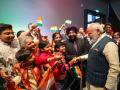 PM मोदी के स्वागत में नीदरलैंड्स में सांस्कृतिक कार्यक्रम आयोजित - Hindi News | PM Modi Indian Diaspora Event the hague netherlands | Latest india Photos at Lokmatnews.in